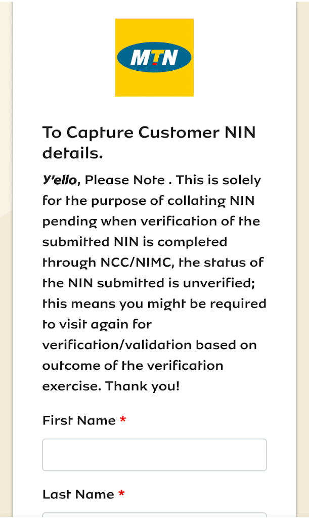 How to Link NIN to SIM Card ( MTN, Airtel, Glo & 9mobile) TechAfresh