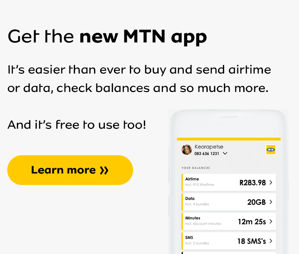 download my mtn app and get 1gb on MTN south Africa
