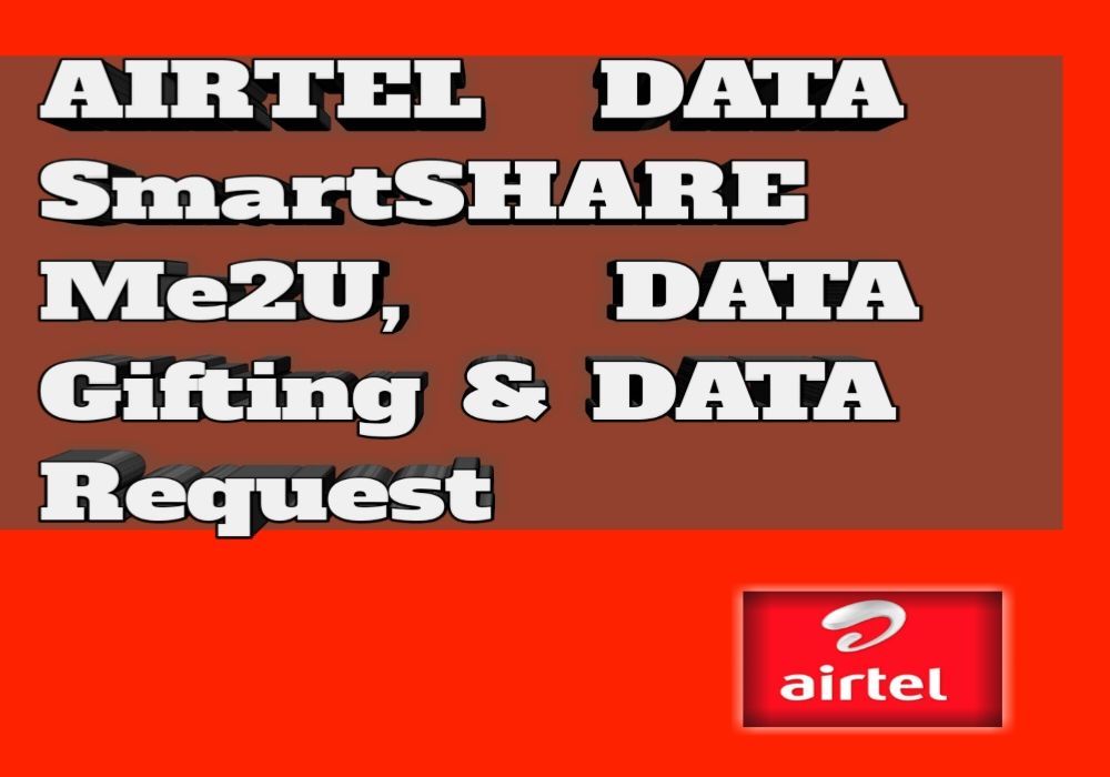 Transfer Data on Airtel using Me2U Tech Afresh