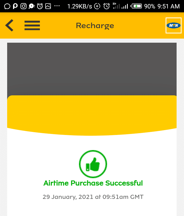 Mtn 10% airtime bonus