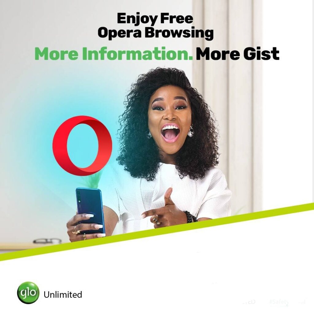 Opera glo free browsing