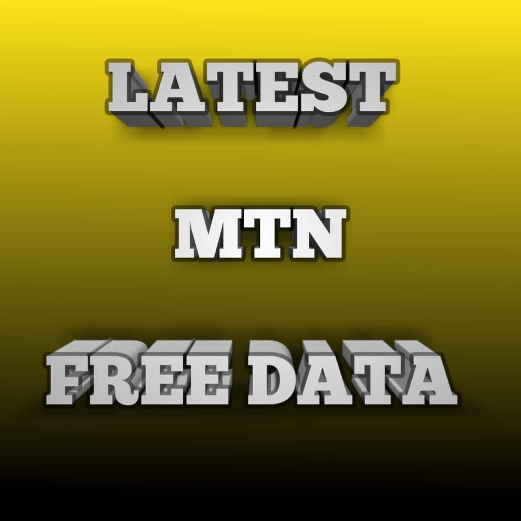 how to get free data on MTN