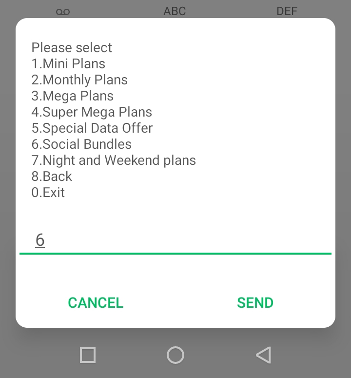 Glo data bundles