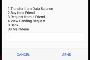 how to transfer data on MTN