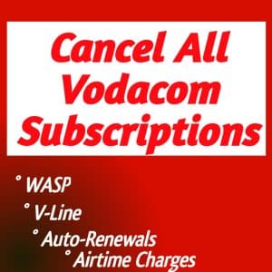 how to cancel subscriptions on vodacom