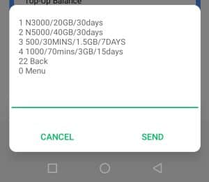 Airtel my Area data plan