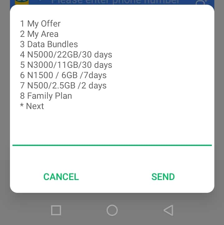 Area offer on Airtel