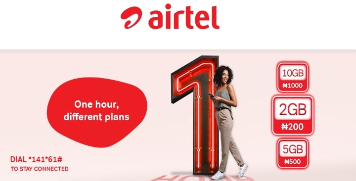 Airtel hourly data plans