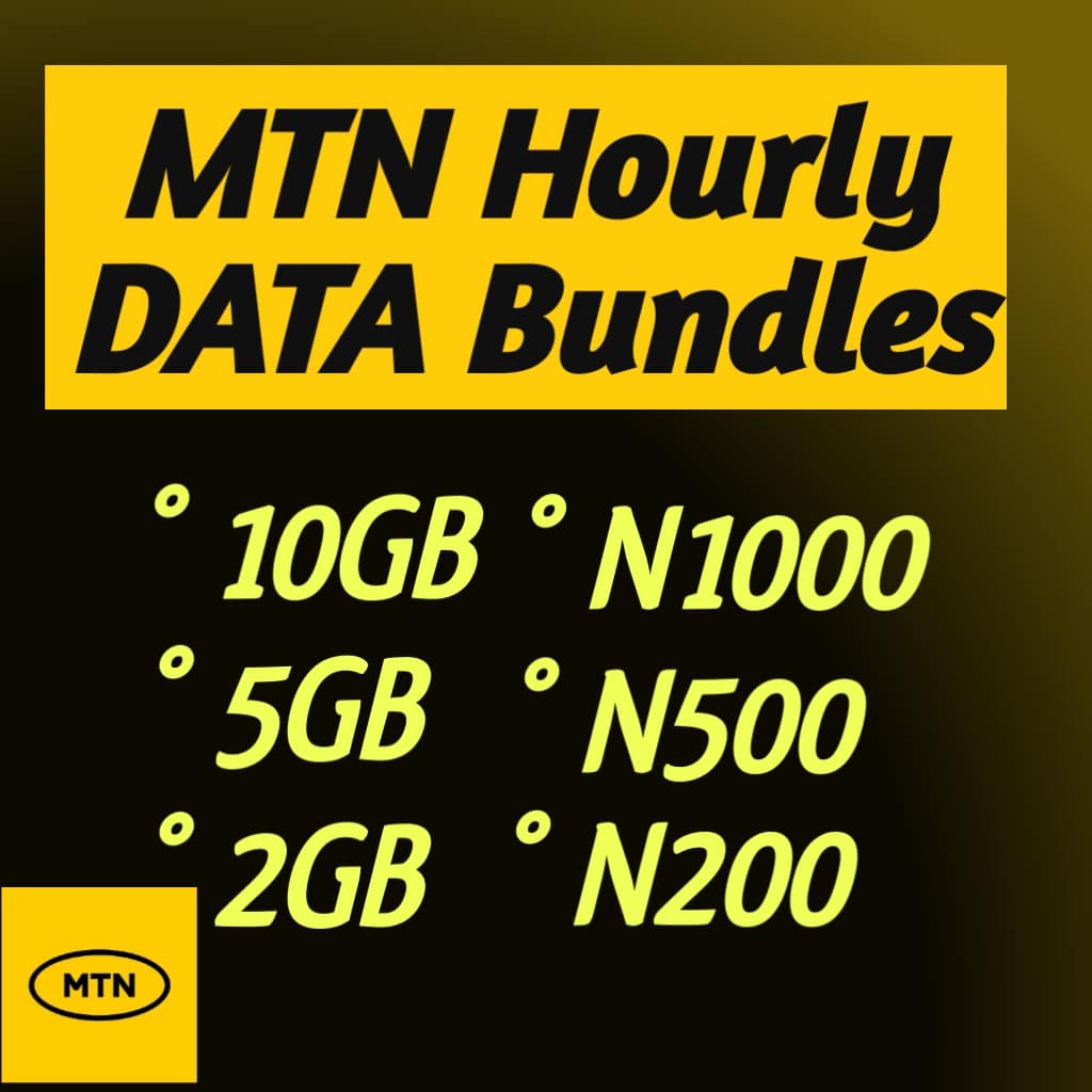 MTN hourly data plan