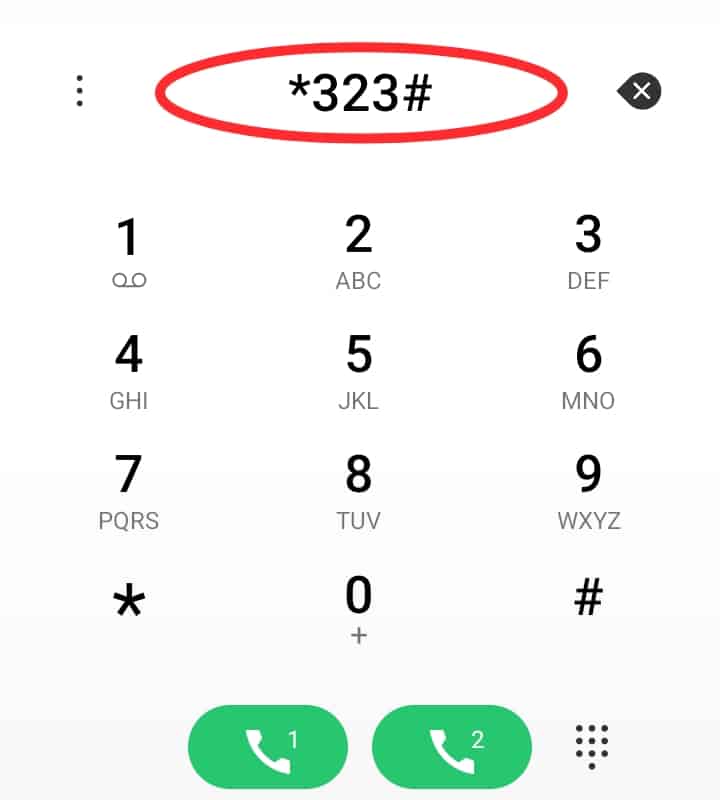 dial *323# to check airtel data balance
