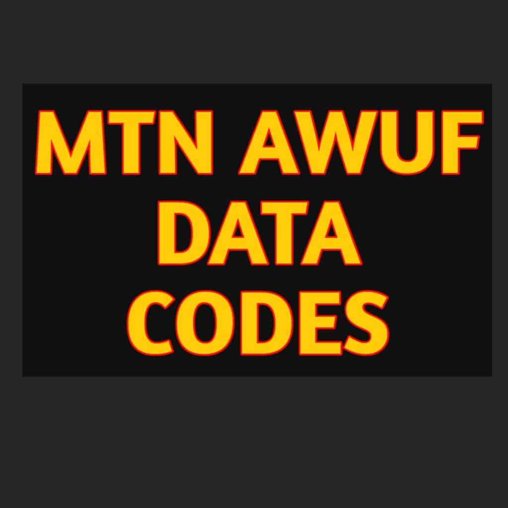 MTN Awuf Data Code