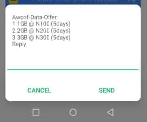 Airtel Awoof data plan