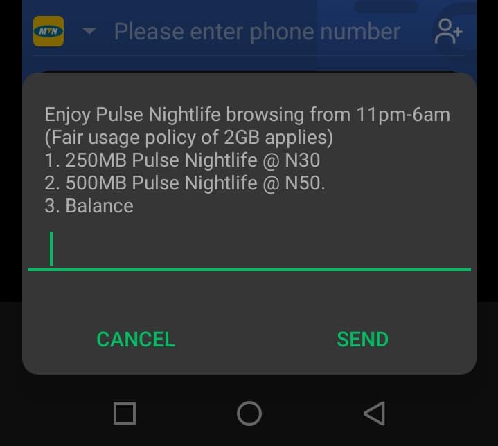 Mtn night plans